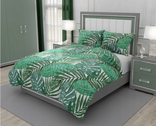 Kompletný set posteľných obliečok - Kôra Bark 220x200 + Kôra 2x70x80