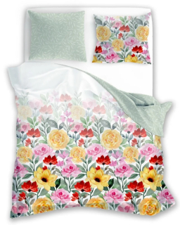 Kompletný set posteľných obliečok - Bavlnená podstielka 200x220 elegantná 022 - 200x220
