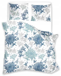 Kompletný set posteľných obliečok - 3D flanel podstielka 200x220cm flanel 4-dielna