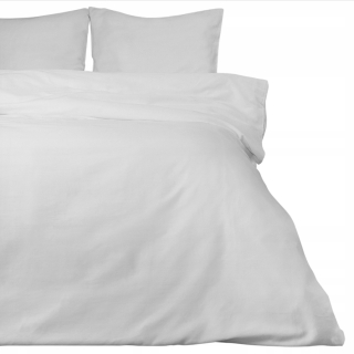 Kompletný set posteľných obliečok - Biela bavlnená podstielka 160x200