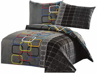 Kompletný set posteľných obliečok - Bavlnená podstielka 160x200 + 2x bavlnená vankúš