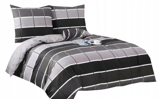 Kompletný set posteľných obliečok - Elway 200x220 podstielka 100 %bavlna veľa vzorov