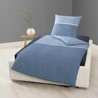 Kompletný set posteľných obliečok - Posteľná bielizeň 160x200 +2x -Pads 70x80 dvojité vzory