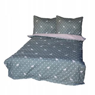 Kompletný set posteľných obliečok - Hotelová posteľná obliečka Damask 140x200 cm + 1 vankúš