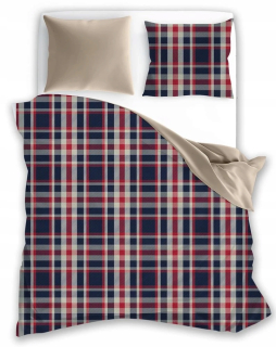 Kompletný set posteľných obliečok - Sada dvojitých podstieliek 180x200 3cz Nova3