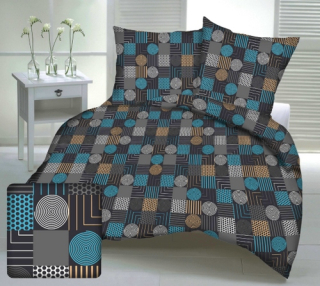 Kompletný set posteľných obliečok - Plietka hrubá kôra 160x200 70x80 Poľský produkt
