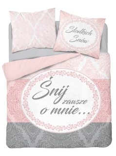 Kompletný set posteľných obliečok - Béžová posteľná bielizeň