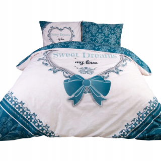 Kompletný set posteľných obliečok - Klasická podstielka - 180x200 - bavlnená prestíž