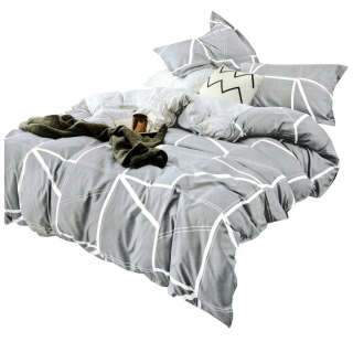 Kompletný set posteľných obliečok - Bavlnená podstielka 180x200 Glamour Ornament