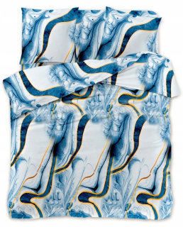 Kompletný set posteľných obliečok - Mramorová podstielka 160x200 Neptun 2222 160x200
