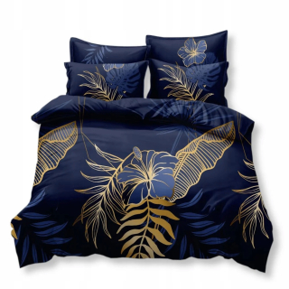 Kompletný set posteľných obliečok - Elway 180x200 Satin Cotton Nové vzory
