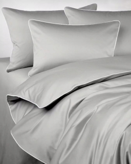 Kompletný set posteľných obliečok - San Antonio Bedding 180x200 Svetlo šedá maro domov