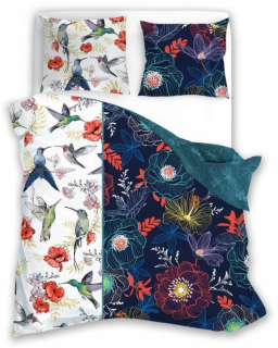 Kompletný set posteľných obliečok - Biely hotel Bedding 160x200 Belts 1 cm Damask