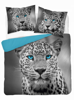 Kompletný set posteľných obliečok - Single -Color Bedding vyšívaná bavlna 160x200