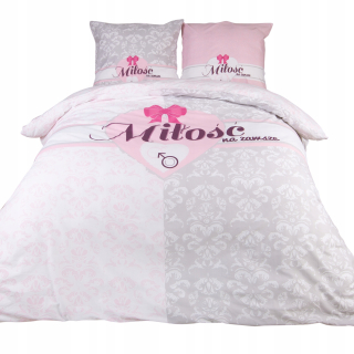 Kompletný set posteľných obliečok - Panelove Cotton Bedding 160x200 61488/1 Darymex