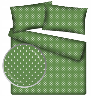 Kompletný set posteľných obliečok - Bavlnená podstielka 140x200 Jasiek vankúš