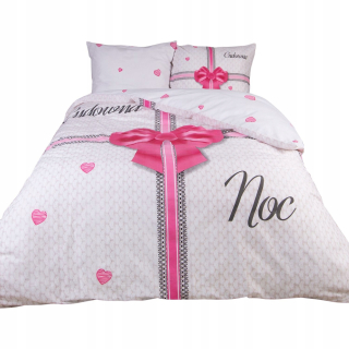 Kompletný set posteľných obliečok - Posteľná bielizeň 220x200 3cz flanel Cotton Selim 04