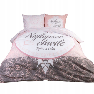 Kompletný set posteľných obliečok - 3D flanelová podstielka 200x220 cm bavlna flanel