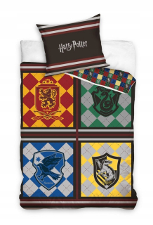Kompletný set posteľných obliečok - Bavlnená podstielka Harry Potter 140x200 Set po