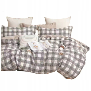 Kompletný set posteľných obliečok - Dvojlôžková podstielka 200x220 mriežky 319 listov
