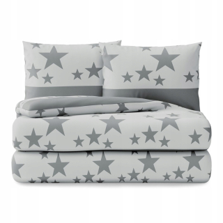 Kompletný set posteľných obliečok - Estella Bedding 155/200 Satin 7563/532 Ginko