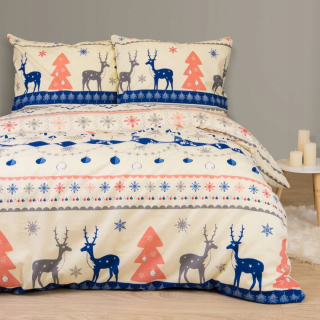 Kompletný set posteľných obliečok - Flanela podstielka/160x200/31480/2