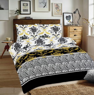 Kompletný set posteľných obliečok - Jemný dres s mäkkou bavlnou dres 160x200