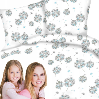Kompletný set posteľných obliečok - Bavlnená obliečka 160x200 Ornament Turkus Polska