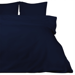 Kompletný set posteľných obliečok - Bavlnená saténová podstielka Classic 180x200 C. Granat