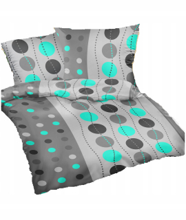 Kompletný set posteľných obliečok - Flanel posteľná bielizeň 160x200 flanel 70x80 097TRK