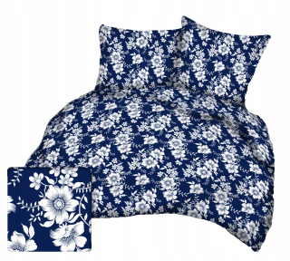 Kompletný set posteľných obliečok - Flanel podstielka 160x200 flanel 70x80 116GRN