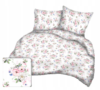 Kompletný set posteľných obliečok - Podstielka s kôrom 220x200 hrubá kôra Bielawska 426bia
