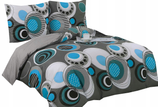 Kompletný set posteľných obliečok - Elway Bedding 200x220 cm saténová bavlna