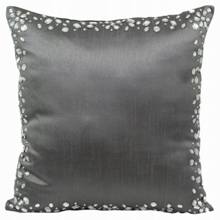 Obliečka na vankúš - Vankúš 45x45 Eurofirany Blink Silver Crystals