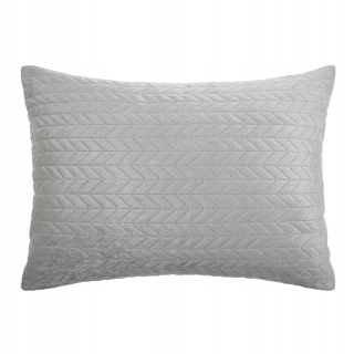 Obliečka na vankúš - Vankúš 50x70 dekoratívny zamat Moxie Gray
