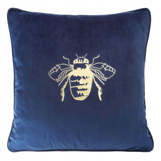 Obliečka na vankúš - Blink 14B Navy Blue vankúš 45x45 cm Eurofirana