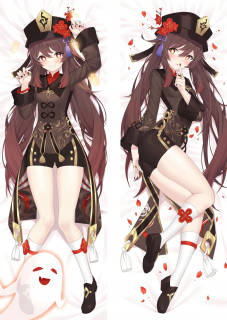 Vankúš na spanie - Dakimakura vankúš Anime Genshin Impact Hu Tao Coo