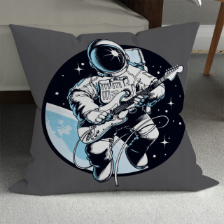 Obliečka na vankúš - Vankúš Hádajte dekoratívny astronaut vankúš