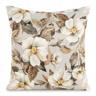 Obliečka na vankúš - Simon Pillowcase Beige Brown 45x45 Eurofirany