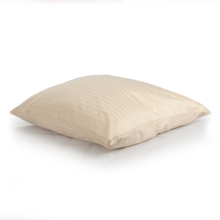 Obliečka na vankúš - Satin vankúš Lux 70x80 Capuccino