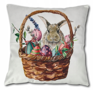 Obliečka na vankúš - Veľkonočný vankúš Band Bunny