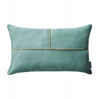 Obliečka na vankúš - Dekoratívne vankúš 30x50 Velor Mint Simple