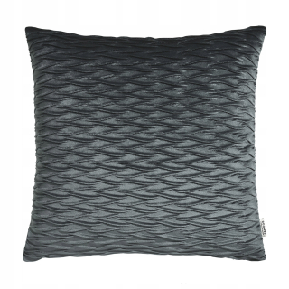 Obliečka na vankúš - Dekoratívne vankúš 45x45 dekoratívny šedý C Savoy