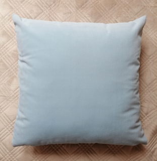 Obliečka na vankúš - Dekoratívne vankúš 45x45 Velvet velor modrá