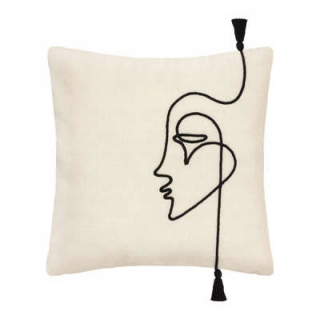 Obliečka na vankúš - Dekoratívny vankúš pre boho dámy 40x40