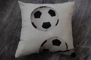 Obliečka na vankúš - Vankúš 40x40 futbal futbal