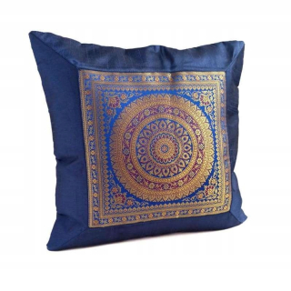 Obliečka na vankúš - Vankúš 40x40 mandala granátové jablko indie