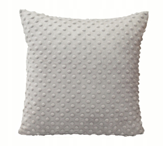 Obliečka na vankúš - Vankúš pre vankúš 45x45 Jasiek Minky Gray
