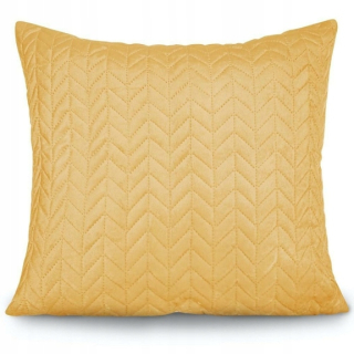 Obliečka na vankúš - Vankúš pre vankúš 45x45 Mox horčicová velor