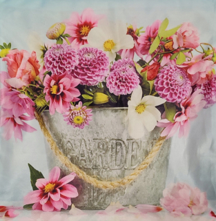 Obliečka na vankúš - Dekoratívna vankúš 40x40 záhrada